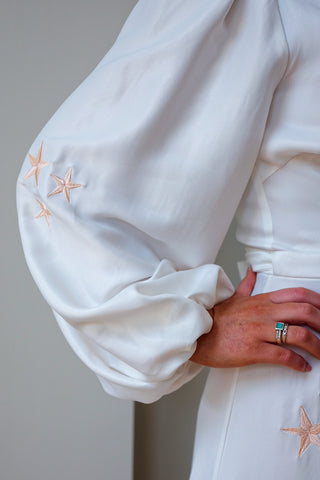 Special Edition - Embroidered Pearl Ceremonial Dress