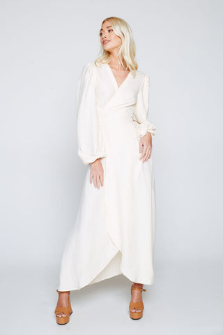 Pearl Two-Way Ceremonial Dress - Viscose Silk
